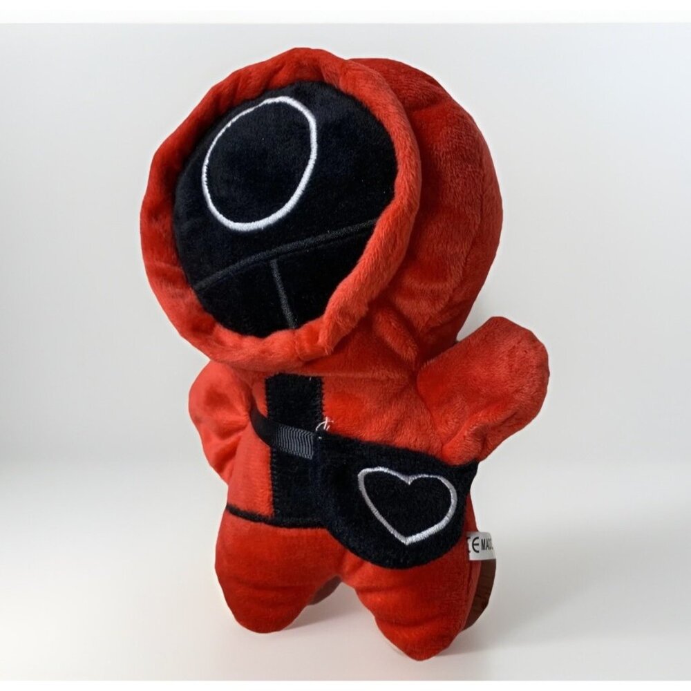 Squid Games Plush Teddy Bear Masked Soldier - Great Pre Owned Condition!